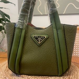 Prada Olive Green Mini Bag